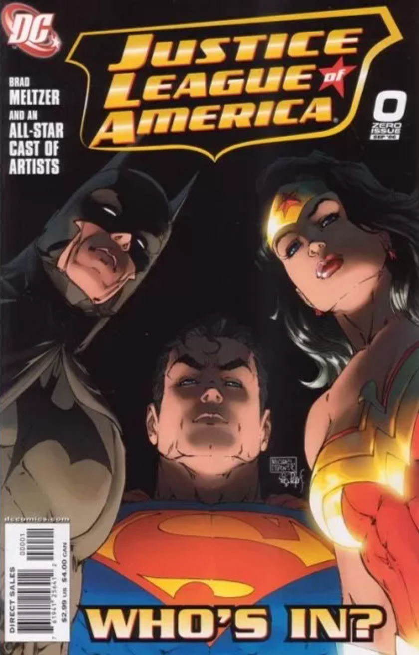 Justice League of America #0 Michael Turner Cover (DC Comics September 2006)