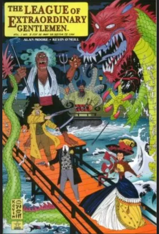 League of Extraordinary Gentlemen #3 DC Comics 1999 VF/NM Alan Moore
