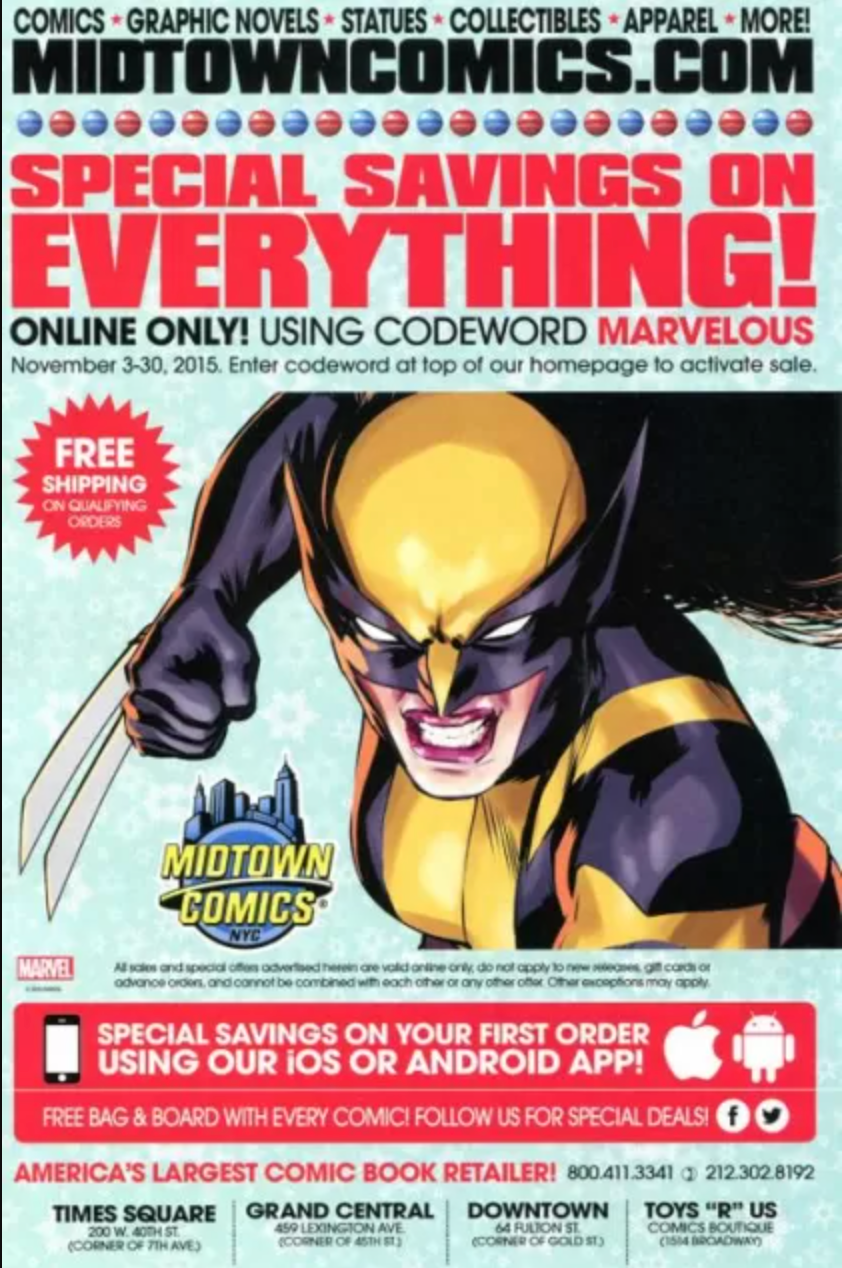 Deadpool Vol. 5 #1 (2016 Marvel) NM — Tony Moore Cover / New Series Launch