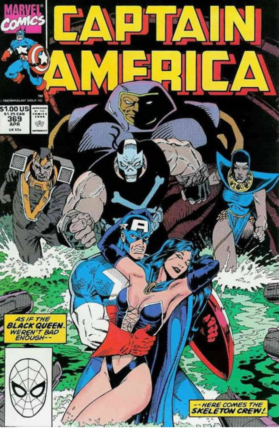 Captain America Vol. 1 #369 (1990) — Marvel Comics