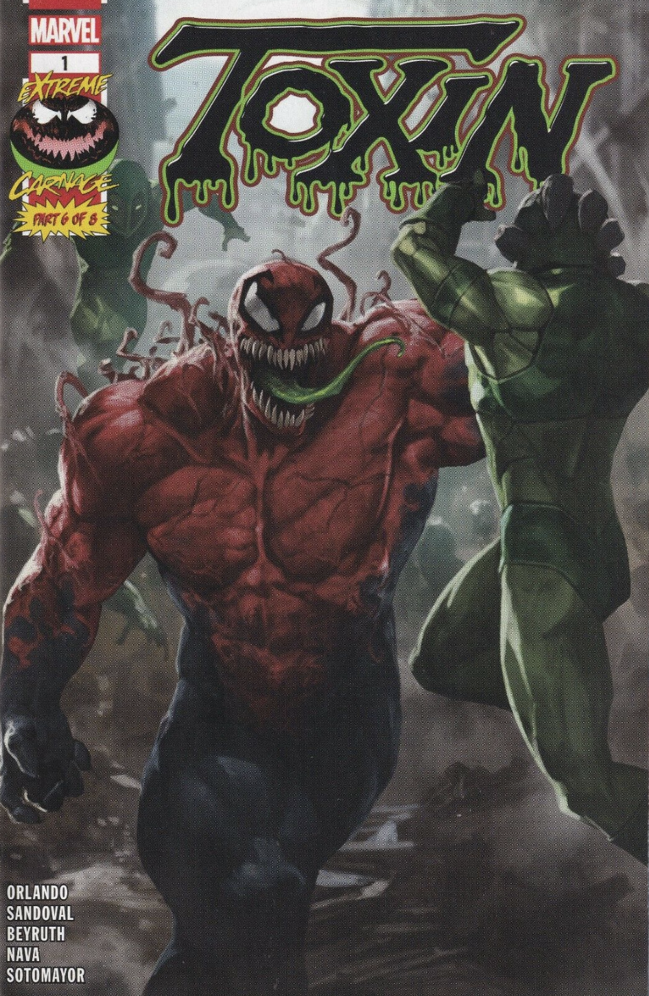 Extreme Carnage: Toxin #1 (2021) — Marvel Comics